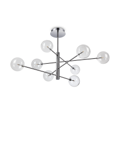 Κρεμαστό Φωτιστικό EQUINOXE SP8 Χρώμιο Ideal Lux 275178