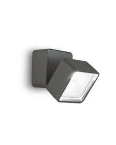Απλίκα OMEGA AP SQUARE Ανθρακί 4000K Ideal Lux 285511