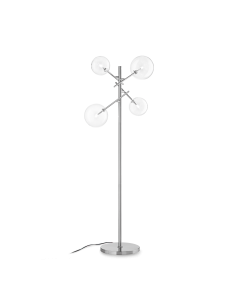 Φωτιστικό Δαπέδου EQUINOXE PT4 Χρώμιο Ideal Lux 290959