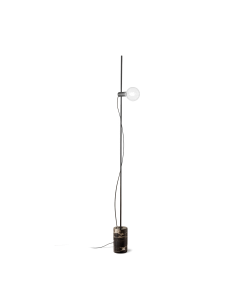 Φωτιστικό Δαπέδου EVA PT1 Μαύρο Ideal Lux 295213