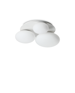 Φωτιστικό Οροφής NINFEA PL3 Λευκό Ideal Lux 306964