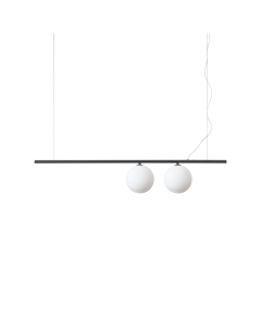 Κρεμαστό Φωτιστικό PERLINE SP2 Μαύρο Ideal Lux 306995