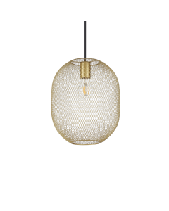 Κρεμαστό Φωτιστικό NET SP1 D24 Χρυσό Ideal Lux 317267