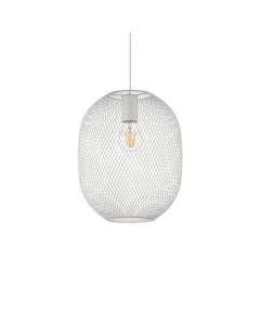 Κρεμαστό Φωτιστικό NET SP1 D24 Λευκό Ideal Lux 317274