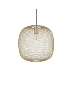 Κρεμαστό Φωτιστικό NET SP1 D34 Χρυσό Ideal Lux 317281