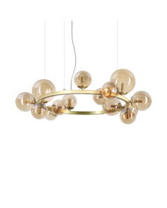 Κρεμαστό Φωτιστικό PERLAGE SP14 AMBRA Ideal Lux 322797