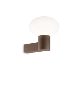 Απλίκα CLIO MAP1 Καφέ Ideal Lux 326788