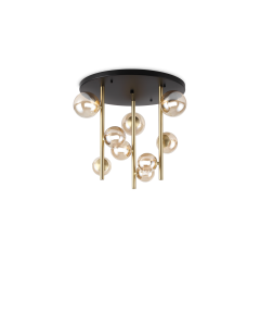 Φωτιστικό Οροφής PERLAGE PL9 AMBRA Ideal Lux 328409