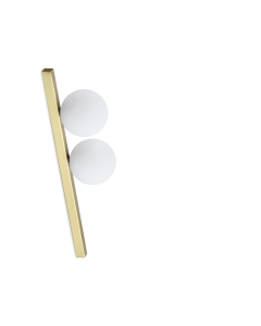 Φωτιστικό Οροφής BINOMIO PL2 Ορείχαλκος Ideal Lux 328447