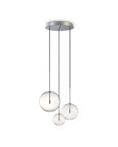 Κρεμαστό Φωτιστικό EQUINOXE SP3 Χρώμιο Ideal Lux 339696