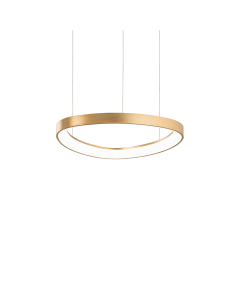 Κρεμαστό Φωτιστικό GEMINI SP D042 ON-OFF Ορείχαλκος 2700K Ideal Lux 341545