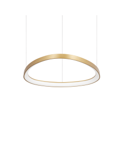 Κρεμαστό Φωτιστικό GEMINI SP D061 ON-OFF Ορείχαλκος 2700K Ideal Lux 341576