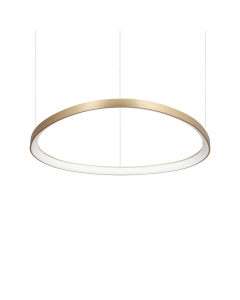 Κρεμαστό Φωτιστικό GEMINI SP D081 ON-OFF Ορείχαλκος 2700K Ideal Lux 341606