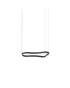 Κρεμαστό Φωτιστικό WAVES-1 SP Μαύρο Ideal Lux 345215