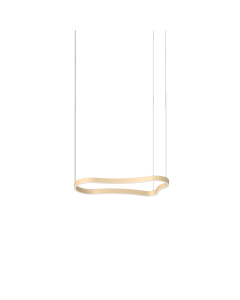 Κρεμαστό Φωτιστικό WAVES-1 SP Χρυσό Ideal Lux 345222