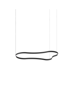 Κρεμαστό Φωτιστικό WAVES-3 SP Μαύρο Ideal Lux 345277