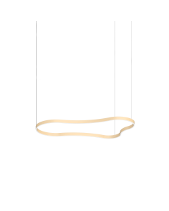 Κρεμαστό Φωτιστικό WAVES-3 SP Χρυσό Ideal Lux 345284