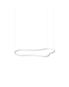 Κρεμαστό Φωτιστικό WAVES-3 SP Λευκό Ideal Lux 345291