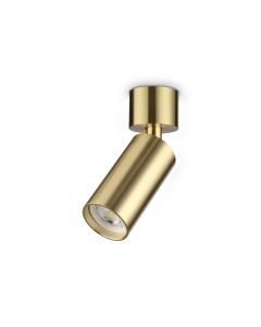 Απλίκα DYNAMITE AP1 MINI ROUND Ορείχαλκος Ideal Lux 347653