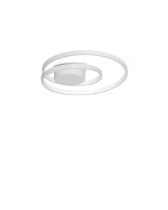 Φωτιστικό Οροφής OZ PL D040 ON-OFF Λευκό 3000K Ideal Lux 352442