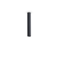 Φωτιστικό Οροφής LOOK LED PL1 ROUND D30 H200 ON-OFF Μαύρο 3000K Ideal Lux 353319