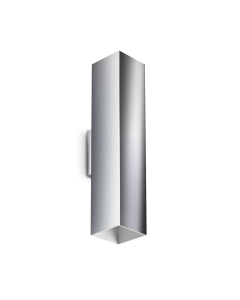 Απλίκα LOOK AP2 SQUARE D60 H300 Χρώμιο Ideal Lux 353944