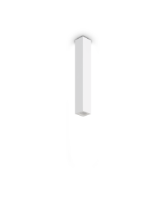 Φωτιστικό Οροφής LOOK PL1 SQUARE D70 H400 GESSO Ideal Lux 355771