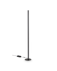 Φωτιστικό Δαπέδου DORICA PT1 Μαύρο Ideal Lux 366128