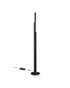 Φωτιστικό Δαπέδου DORICA PT3 Μαύρο Ideal Lux 366234