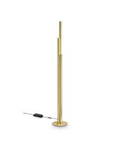 Φωτιστικό Δαπέδου DORICA PT3 Ορείχαλκος Ideal Lux 366241