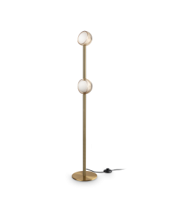 Φωτιστικό Δαπέδου BLOOM PT2 Ορείχαλκος Ideal Lux 366616