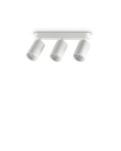 Φωτιστικό Οροφής DYNAMITE PL3 LINEAR ROUND Λευκό Ideal Lux 367408