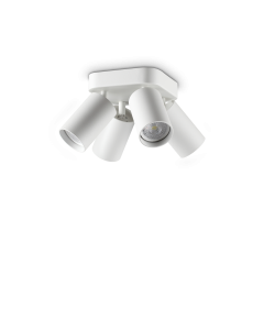 Φωτιστικό Οροφής DYNAMITE PL4 ROUND Λευκό Ideal Lux 367439