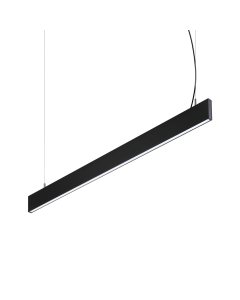 Γραμμικό Σύστημα Φωτισμού STEEL SP1 D20 MONO-EMISSION WIDE 3000K Μαύρο Ideal Lux 367590