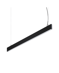 Γραμμικό Σύστημα Φωτισμού STEEL SP1 D20 MONO-EMISSION WIDE 4000K Μαύρο Ideal Lux 369020