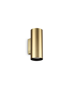 Απλίκα LOOK AP2 ROUND D60 H150 Ορείχαλκος Ideal Lux 369990