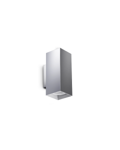 Απλίκα LOOK AP2 SQUARE D60 H150 Χρώμιο Ideal Lux 370255