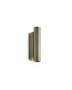 Απλίκα LOOK LED AP2 ROUND D30 H150 ON-OFF Ορείχαλκος 3000K Ideal Lux 370590