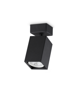 Απλίκα DYNAMITE AP1 SQUARE Μαύρο Ideal Lux 371191