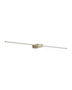 Απλίκα ESSENCE AP SQUARE D115 LUCE DIR. Ορείχαλκος 3000K Ideal Lux 371726