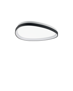 Φωτιστικό Οροφής GEMINI PL D061 ON-OFF Μαύρο 4000K Ideal Lux 372075