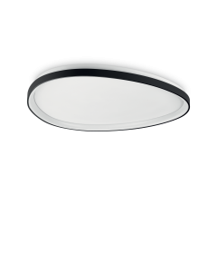 Φωτιστικό Οροφής GEMINI PL D081 ON-OFF Μαύρο 4000K Ideal Lux 372105