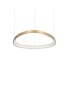 Κρεμαστό Φωτιστικό GEMINI SP D061 ON-OFF Ορείχαλκος 4000K Ideal Lux 372174