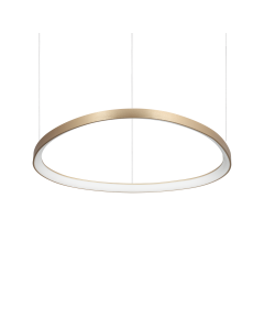 Κρεμαστό Φωτιστικό GEMINI SP D081 ON-OFF Ορείχαλκος 4000K Ideal Lux 372204