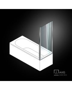 S.PANEL BATH 70  (67-69εκ) AXIS CLEAR SPBX70T-100