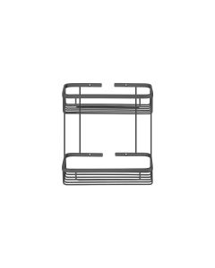 Sanco Shower Baskets Διπλή παραλ/μη Θήκη Σκούρο γραφίτη 00004-122