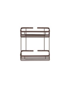 Sanco Shower Baskets Διπλή παραλ/μη Θήκη Wenge ανάγλυφο 00004-Α75
