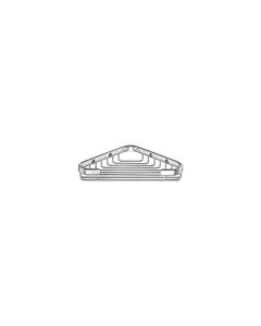 Sanco Shower Baskets Σπογγοθήκη Γωνιακή Χρώμιο 00007-Α03