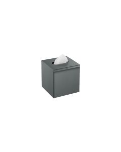 Sanco Tissue Dispensers Tissue Box Free standing | Wall mounted (AISI 304) Ανθρακί ανάγλυφο 00106-Μ118