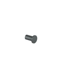 Sanco Bath Robe Hook & Door Stop Μονό Άγκιστρο Ανθρακί ανάγλυφο 00671-Μ118